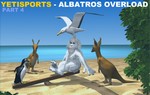 Tutti i giochi dello Yeti e del pinguino: il gioco dello Yeti parte 4 Albatros Overload - Yeti,pinguino,gabbiano e canguro