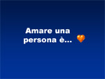 Amare una persona ...