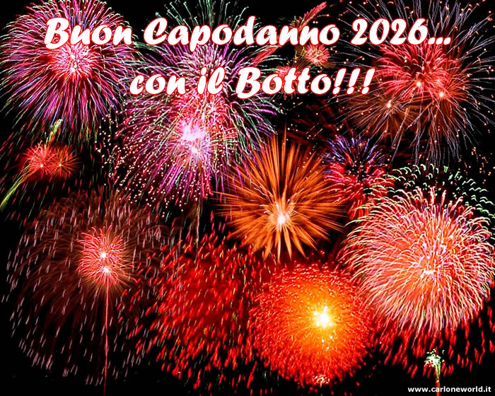 Buon 2026, con il botto