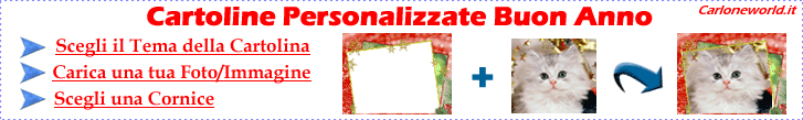 Cartoline Personalizzate Buon Anno: crea la Cartolina utilizzando una Tua Foto