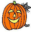 gif animata zucca halloween