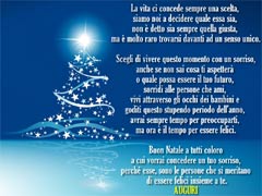 Dolce Frase di Natale in bellissima Immagine natalizia