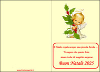 Biglietti di Natale 2025
