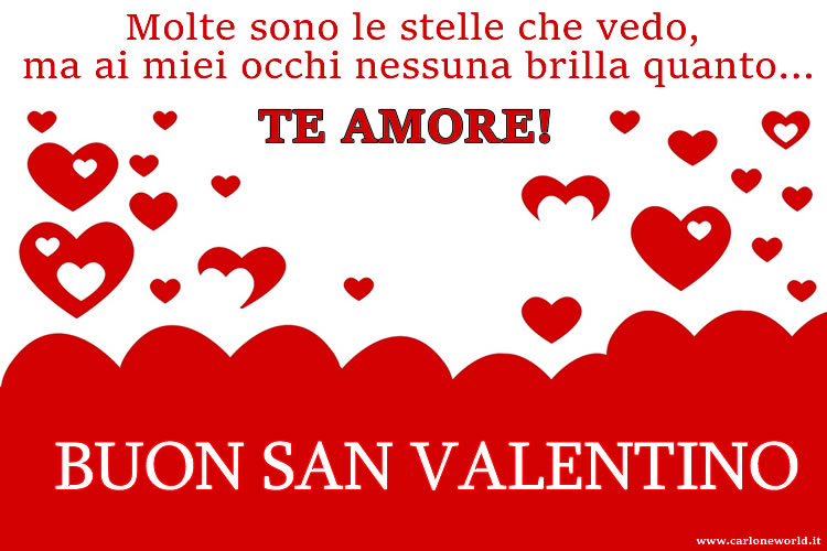 Buon San Valentino da condividere