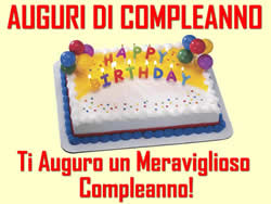 Auguri di Compleannno