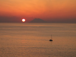 Tramonto Isole Eolie