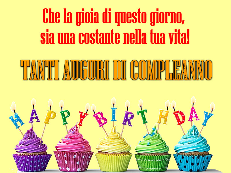 Immagini Compleanno: Tanti Auguri di Compleanno