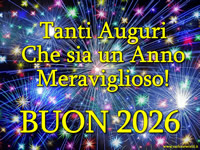 Auguri di Capodanno 2026