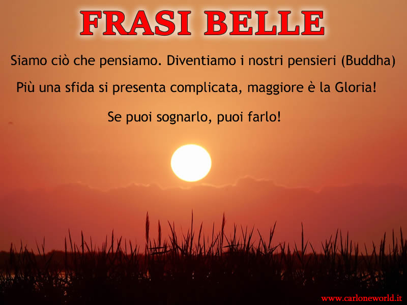 Frasi belle immagini