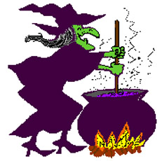 Immagine Halloween: strega simpatica