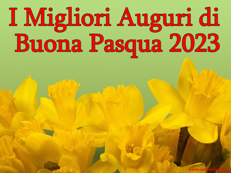 Auguri di Pasqua 2023