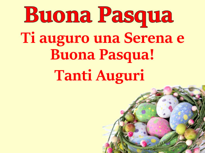 Frasi Buona Pasqua