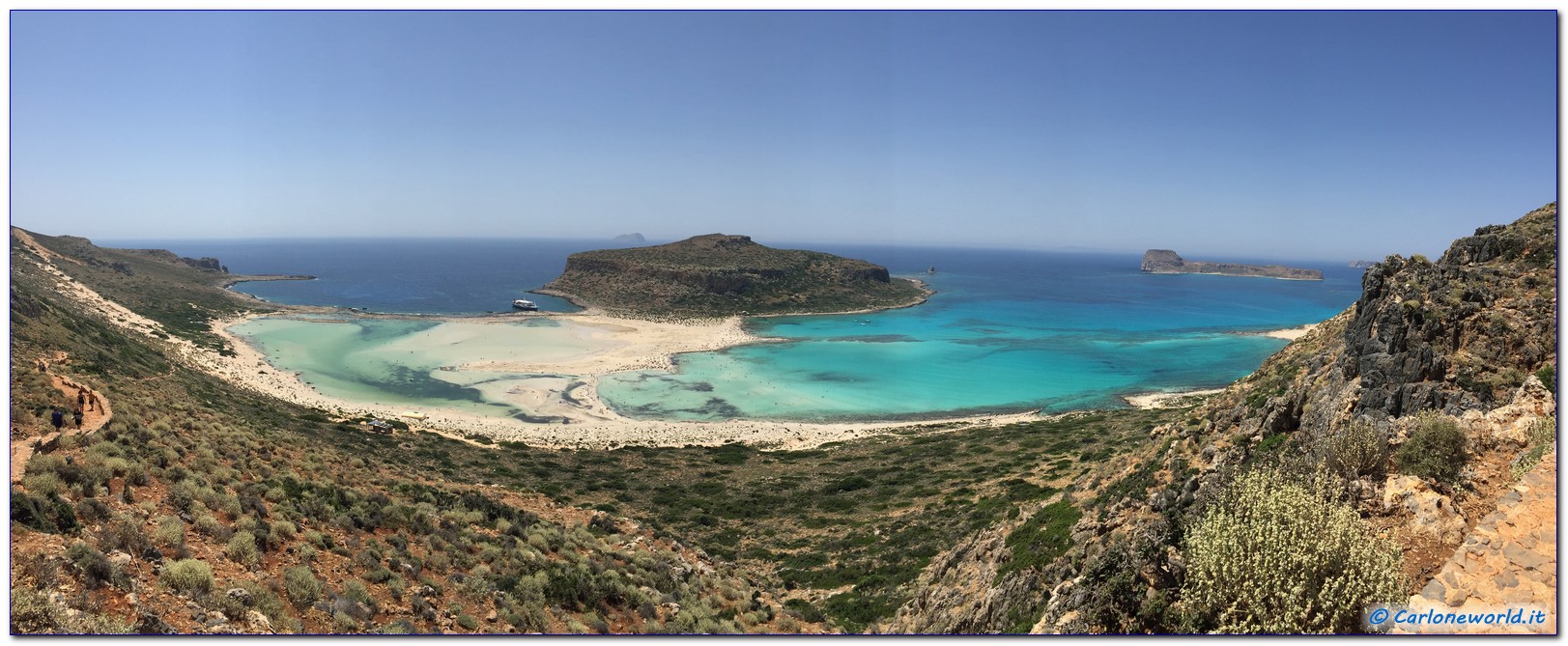 Foto Panoramica Laguna di Balos