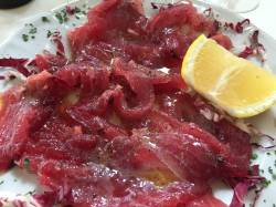 Carpaccio di Tonno Rosso di Favignana